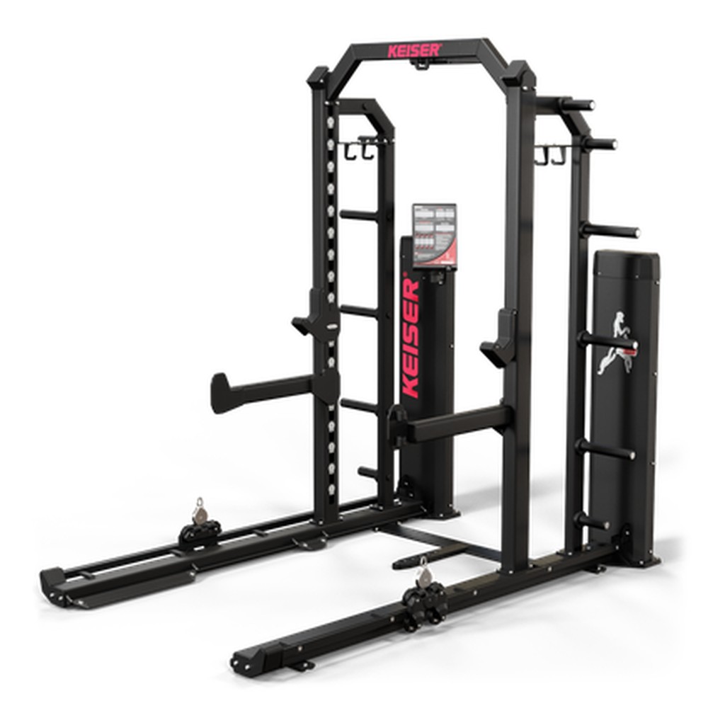 [Keiser__003105BP] Keiser A300 Half Rack Long Base 8'